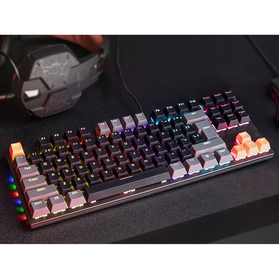 Механична клавиатура Tracer, подсветка в цветовете на дъгата, GAMEZONE Blade 87