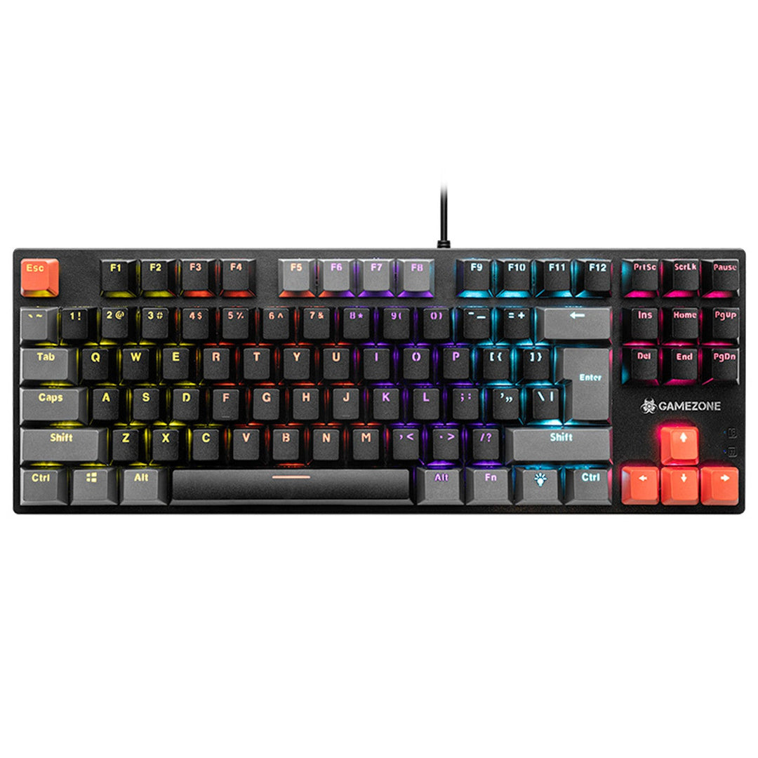 Механична клавиатура Tracer, подсветка в цветовете на дъгата, GAMEZONE Blade 87