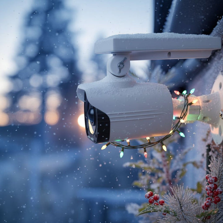 Фалшива слънчева камера, мигащ LED, датчик за движение, LED осветление, безплатен стикер, SOL1800S, 2 броя