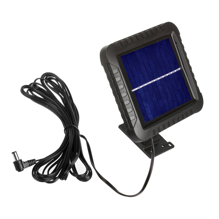 Слънчев LED прожектор с датчик за движение Maclean, IP44, 5W, 400lm, 6000K, 1300 mAh литиева батерия, 5.5V DC MCE438, 2 броя