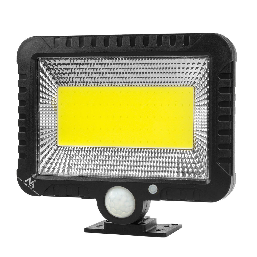 Слънчев LED прожектор с датчик за движение Maclean, IP44, 5W, 400lm, 6000K, 1300 mAh литиева батерия, 5.5V DC MCE438, 4 броя