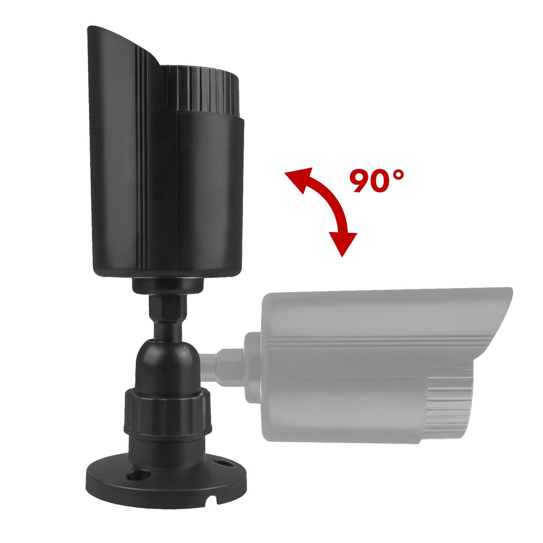 Комплект от две фалшиви тръбни камери, IR LED диоди, черни, 2xAA захранване (включено), ABS, IR1800 BT