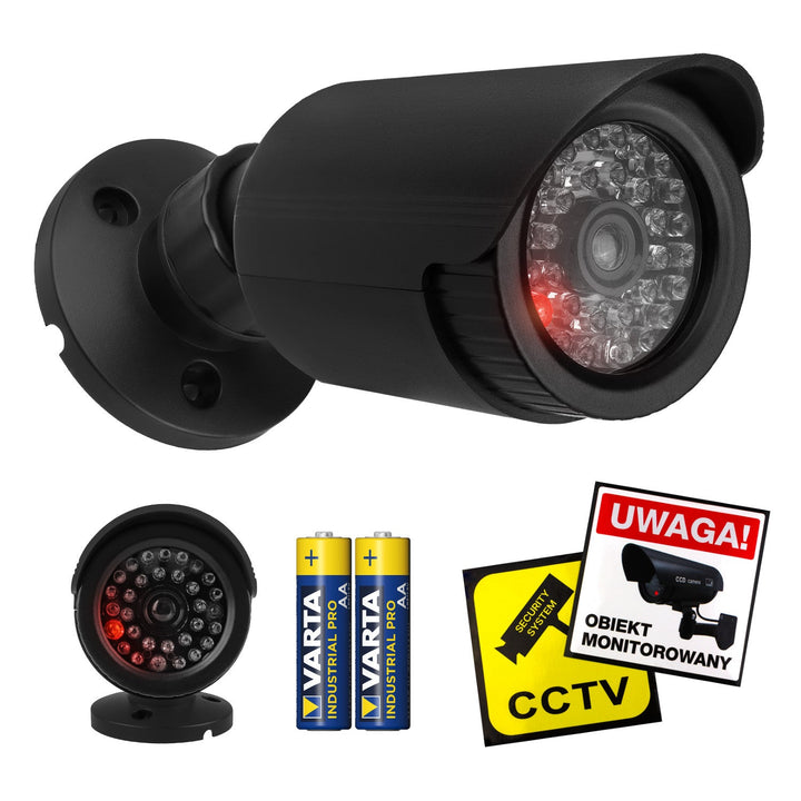 Фалшива тръбна камера, IR LED диоди, черна, 2xAA захранване (включено), ABS, IR1800 B