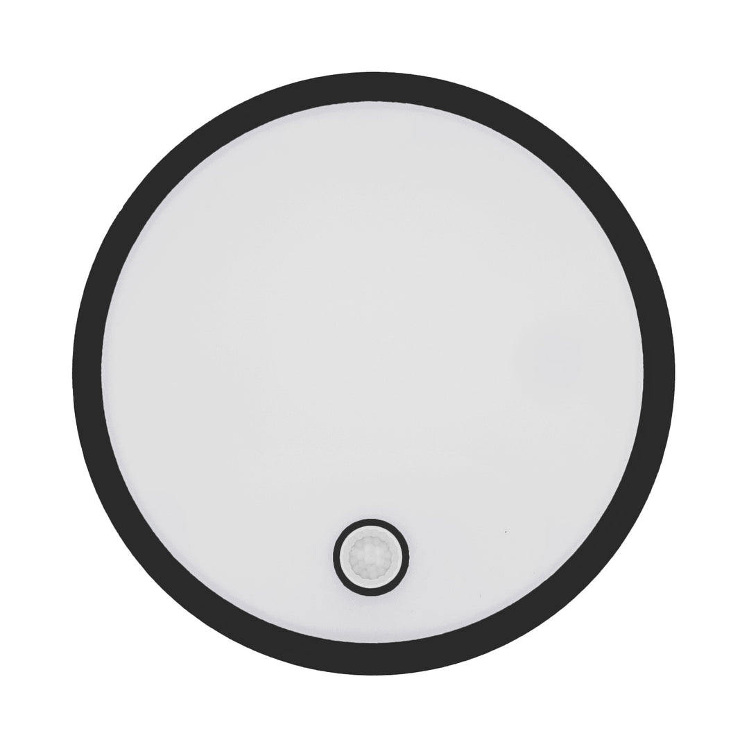 LED лампа с датчик за движение Maclean, PIR датчик, черна, 10 W/15 W/18 W, IP65, възможност за промяна на цветовата температура 3000/4000/6000 K, MCE535 B