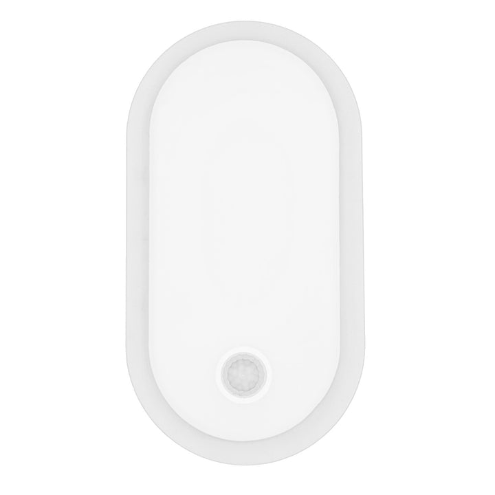 LED лампа с датчик за движение Maclean, PIR датчик, бяла, 10 W/15/18 W, IP65, възможност за промяна на цветовата температура 3000/4000/6000 K, MCE534 W