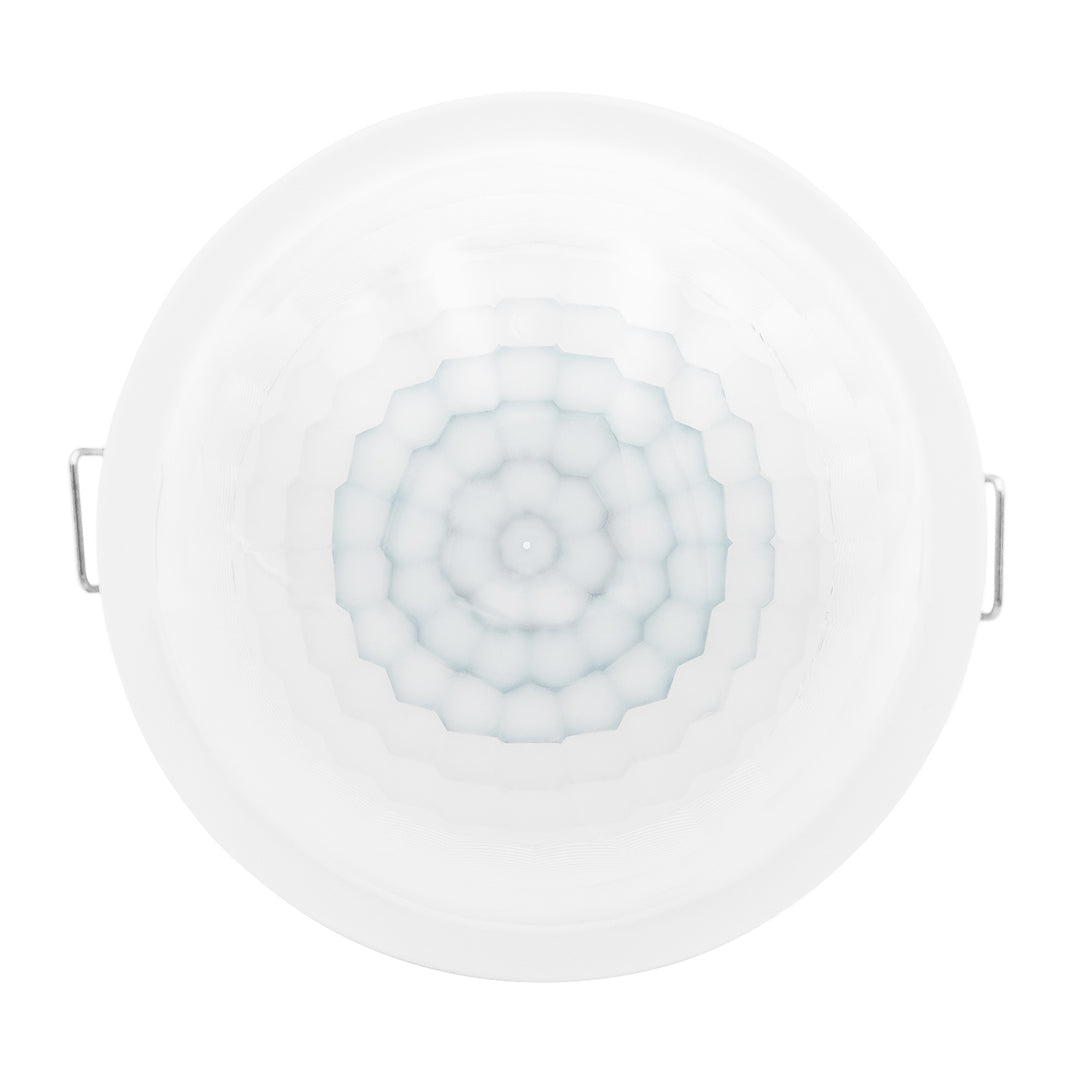 PIR датчик за присъствие Maclean, за вграждане, обхват 10x40 м, 1000 W/2000 W, 220–240 V променливо напрежение, 50/60 Hz, IP54, MCE822