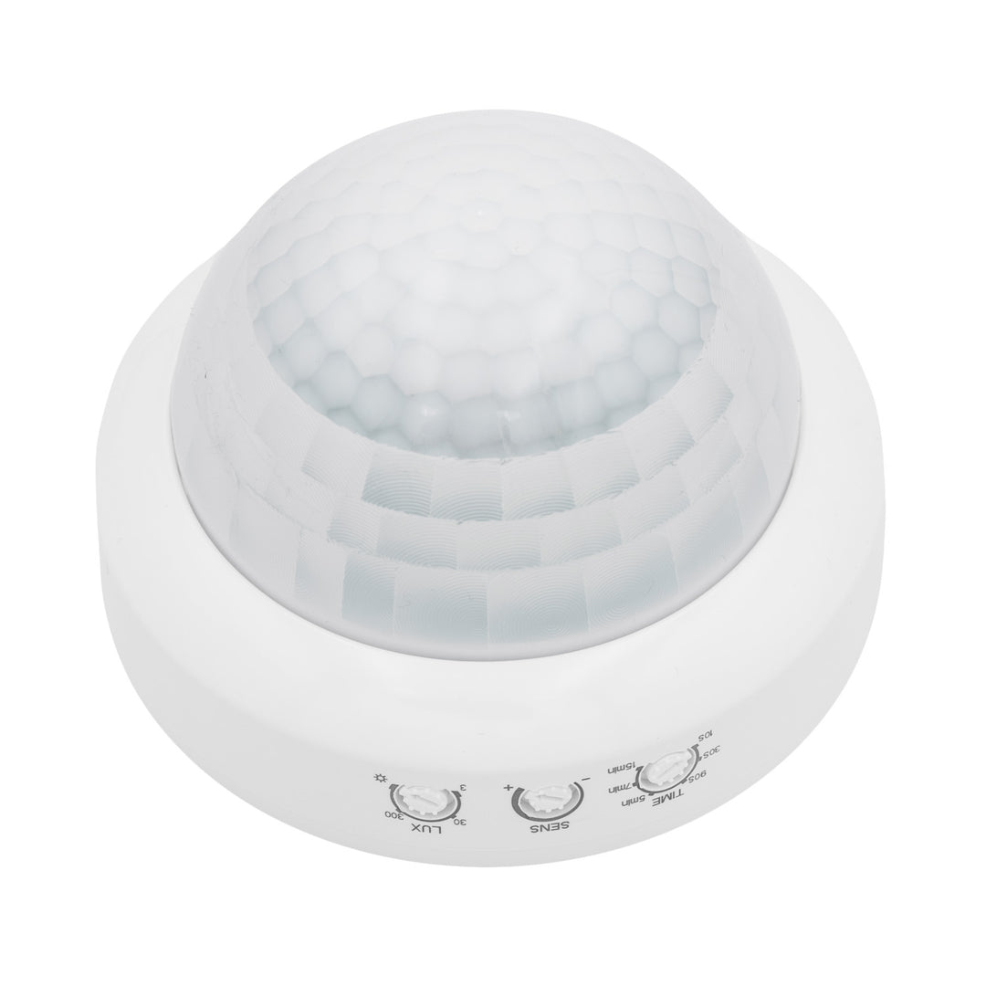 PIR датчик за присъствие Maclean, за монтаж върху стена, обхват 10x40 м, 1000 W/2000 W, 220–240 V AC, 50/60 Hz, MCE823