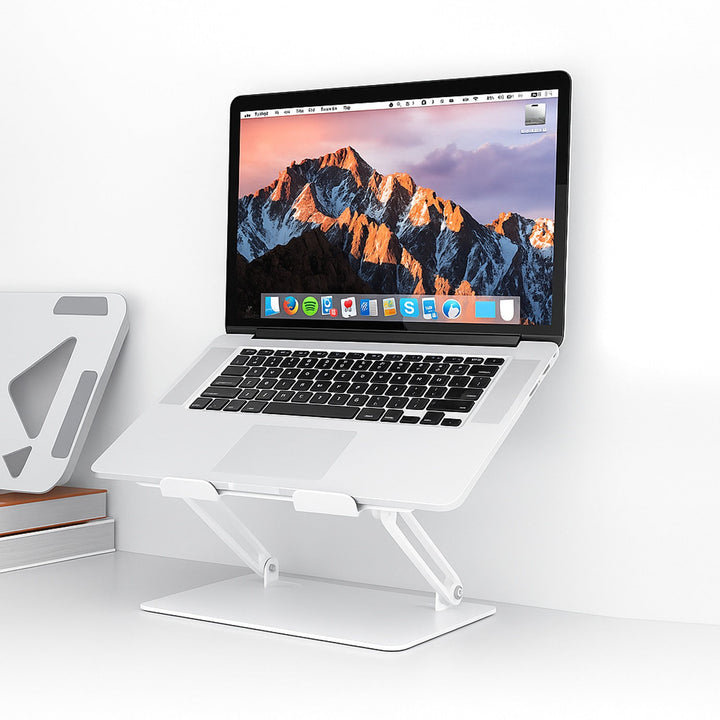 Регулируема, ергономична стойка за лаптопи с размер 10-17 инча LAPTOP STAND MT2661W, Mediatech