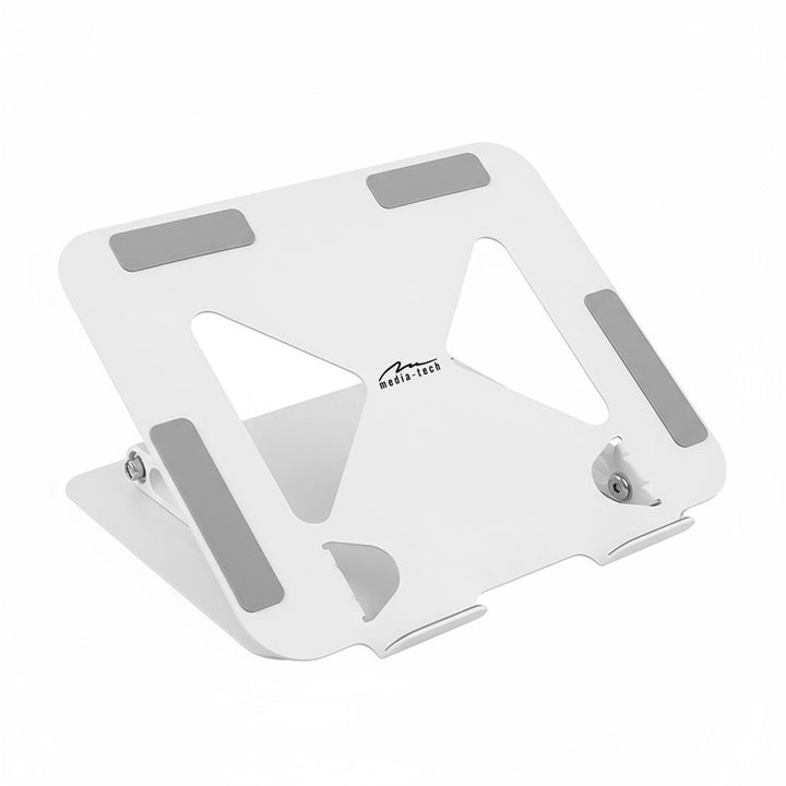 Регулируема, ергономична стойка за лаптопи с размер 10-17 инча LAPTOP STAND MT2661W, Mediatech