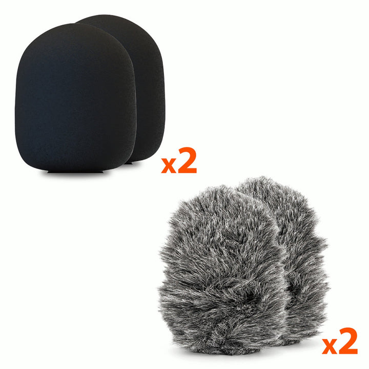 MICRO-MIC DUO – 2x безжичен микрофон за ревера (комплект), с клипс, iOS & Android (OTG), мини, суперчувствителен. USB-C & LIGHTNING, Mediatech