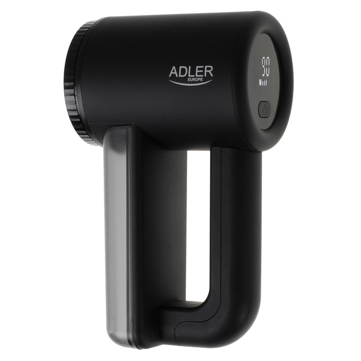 Бръснач за тъкани Adler, LCD дисплей, 3 скорости на работа, черен, AD 9617 черен