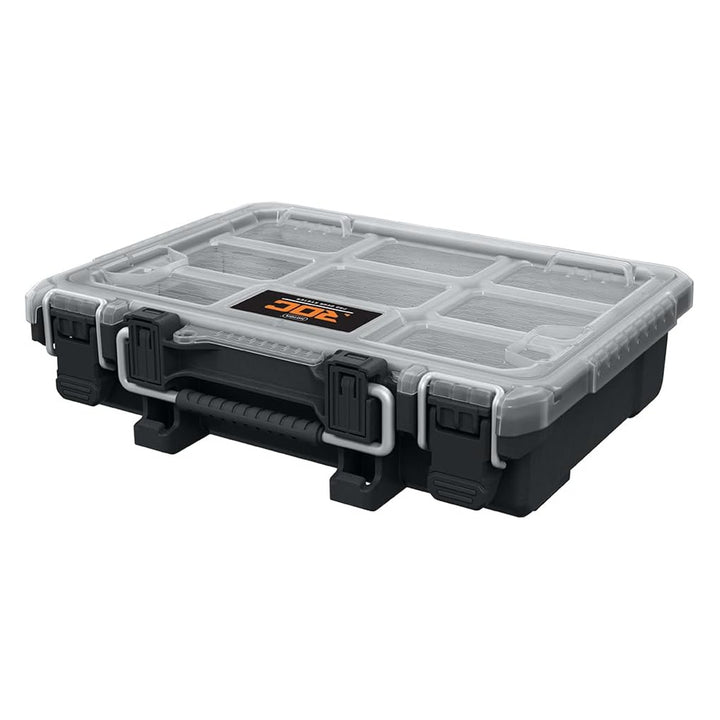 Органайзер за инструменти Keter ROC Pro Gear 2.0, държач за монтаж на стена, прозрачен и издръжлив капак, уплътнение за защита от прах и вода, метални закопчалки, 256983