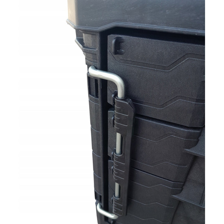 Кутия за инструменти XL Keter ROC Pro Gear 2.0, с две чекмеджета, включени прегради, място за катинар, предни закопчалки, 259841