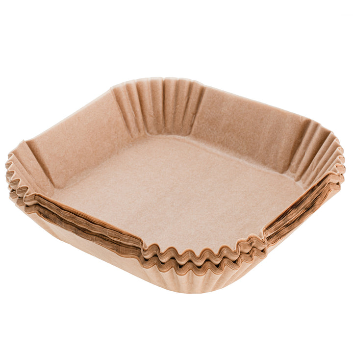 Хартиени вложки за фритюрници, фритюрници с въздух, Adler, 16 cm, до 240°C, биоразградими, 500 броя, AD 6731