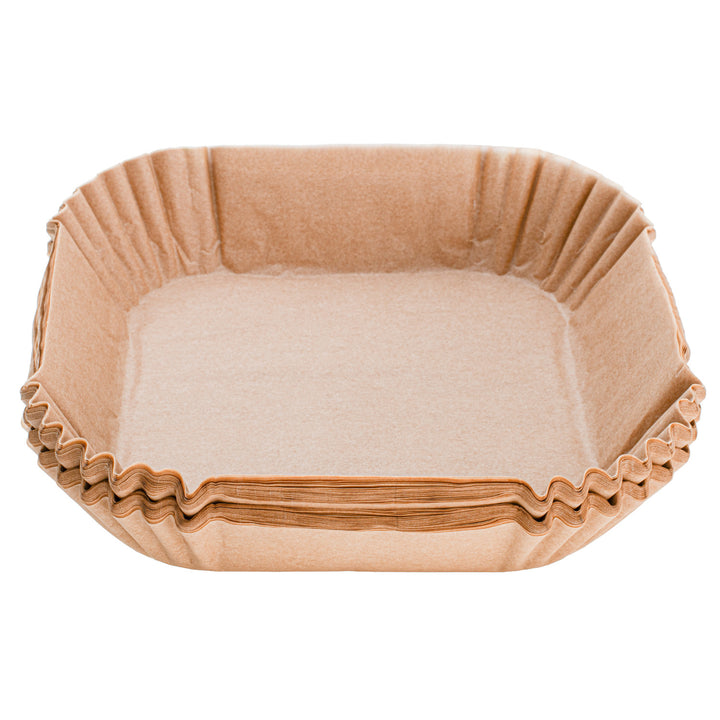 Хартиени вложки за фритюрници, фритюрници с въздух, Adler, 16 cm, до 240°C, биоразградими, 500 броя, AD 6731