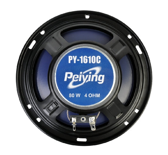 Peiying 6,4-инчови 80 W двупосочни автомобилни високоговорители PY-1610C