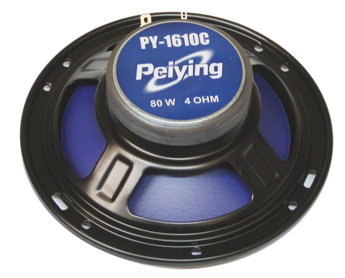 Peiying 6,4-инчови 80 W двупосочни автомобилни високоговорители PY-1610C