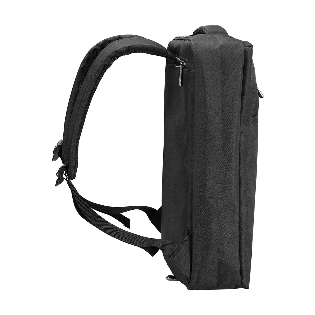 Раница за лаптоп NanoRS, 15,6", черна, 43x30x10, водоустойчива RS203 B
