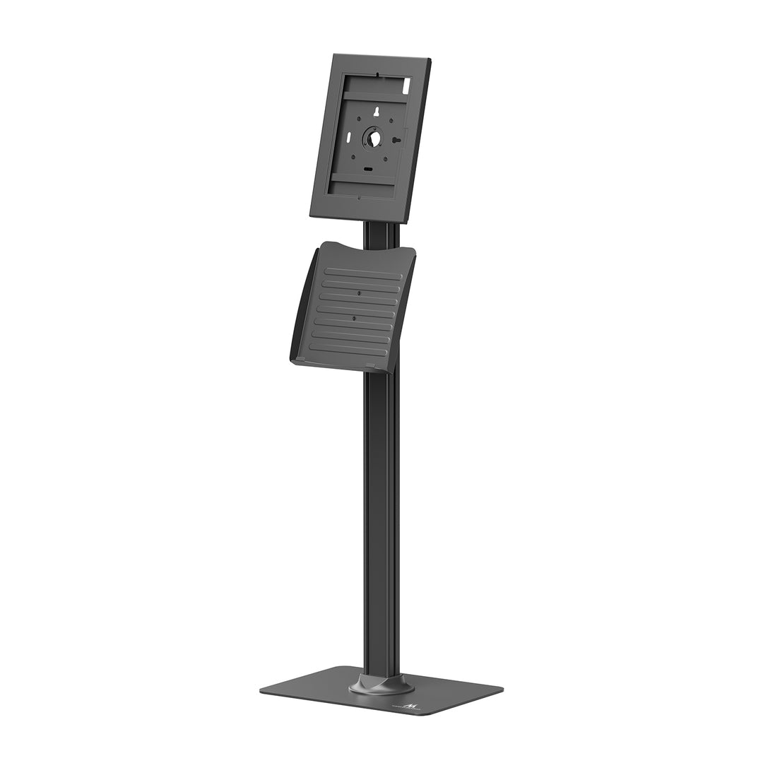 Рекламна стойка за таблет Maclean, със заключващ механизъм, 10,9"-11", iPad Air/Pro, Samsung Tab A&S Series, 220x323x22 мм, MC-960 B