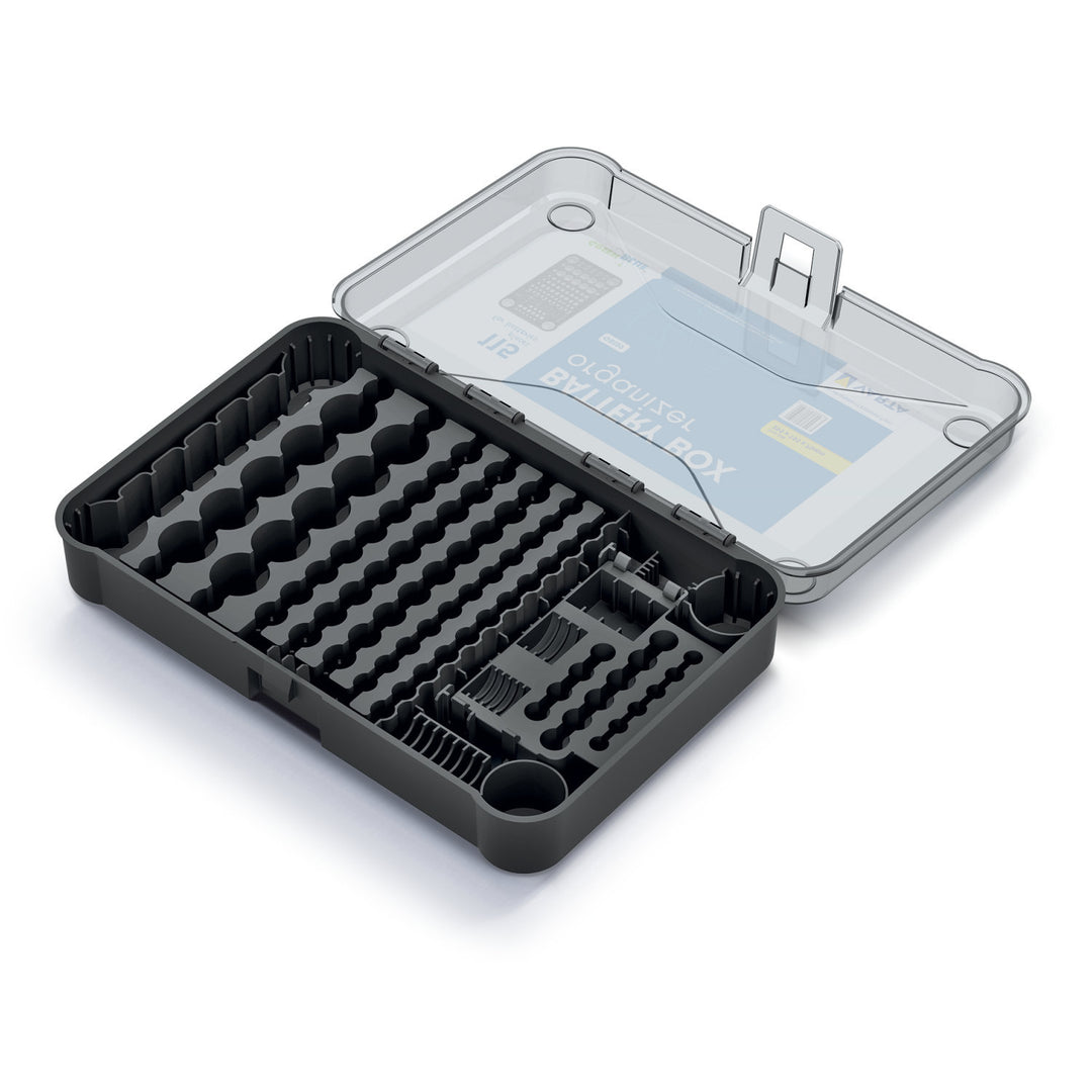 GreenBlue Varta Box GB189 органайзер за батерии + 22x Varta Industrial AA батерии + 25x Varta Industrial AAA батерии + 4x Varta CR2032 литиеви батерии