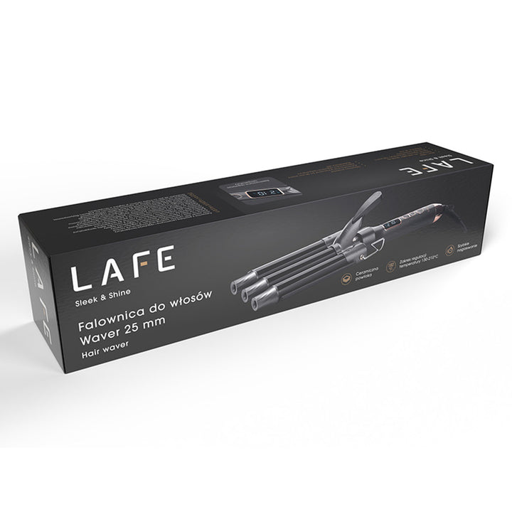LAFE маша за коса, диаметър на нагревателя 25 мм, мощност 105 W, Sleek & Shine Waver