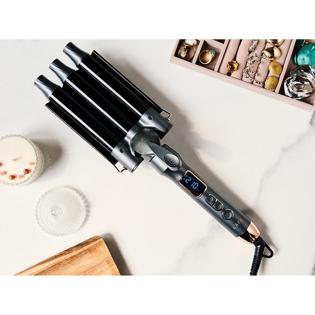 LAFE маша за коса, диаметър на нагревателя 25 мм, мощност 105 W, Sleek & Shine Waver