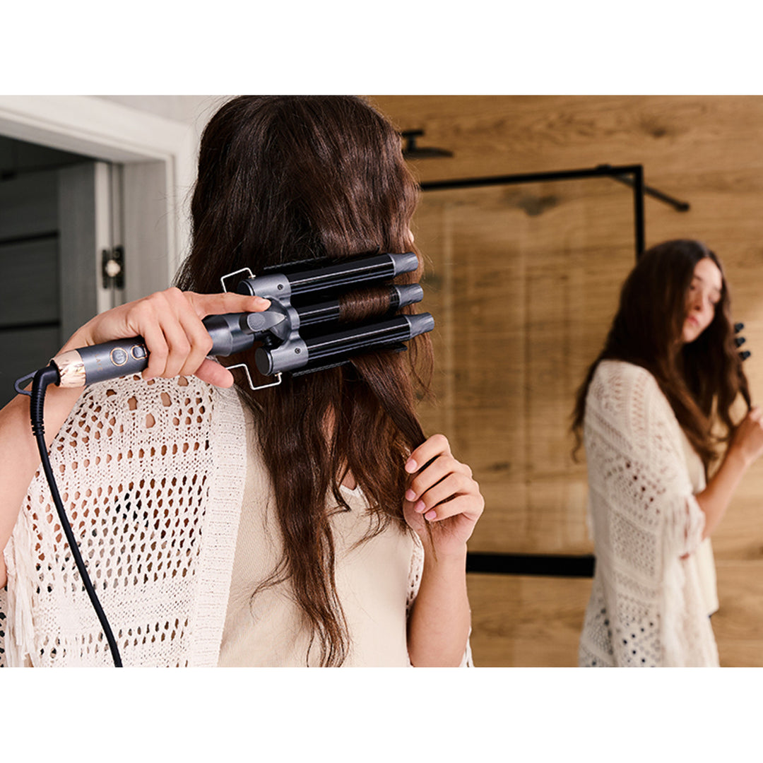 LAFE маша за коса, диаметър на нагревателя 25 мм, мощност 105 W, Sleek & Shine Waver