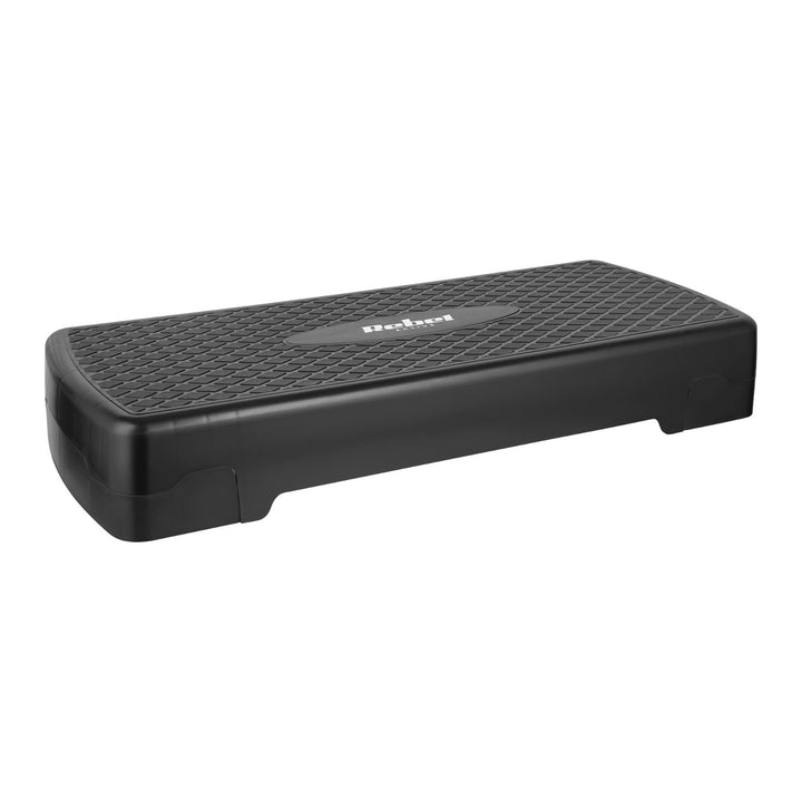 Rebel Active аеробика и фитнес степ, 3 стъпки, 68 см, черен, RBA-3227-BK