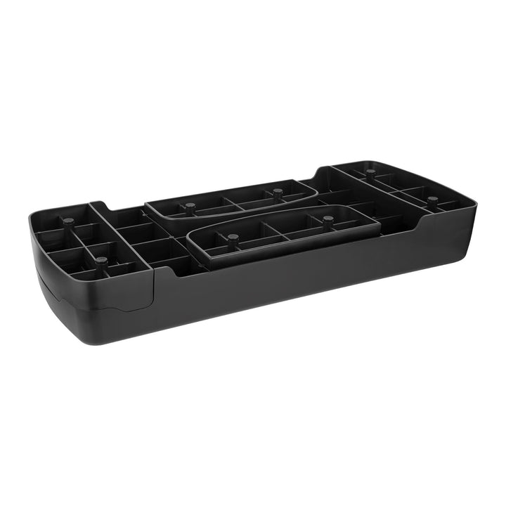 Rebel Active аеробика и фитнес степ, 3 стъпки, 68 см, черен, RBA-3227-BK