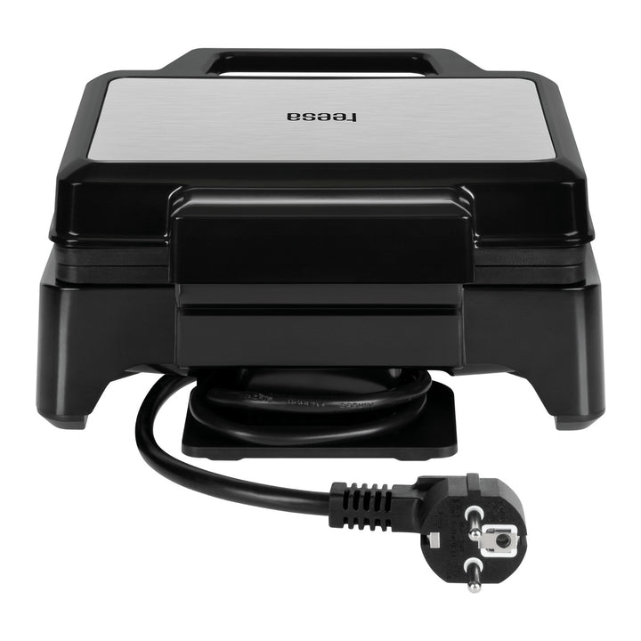 Вафелник Teesa, за 2 вафли, мощност 1600 W, регулиране на мощността, TSA3237