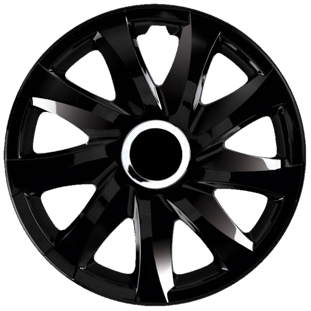 Универсална капачка 16'' NRM Drift, черна лакирана, 1 брой