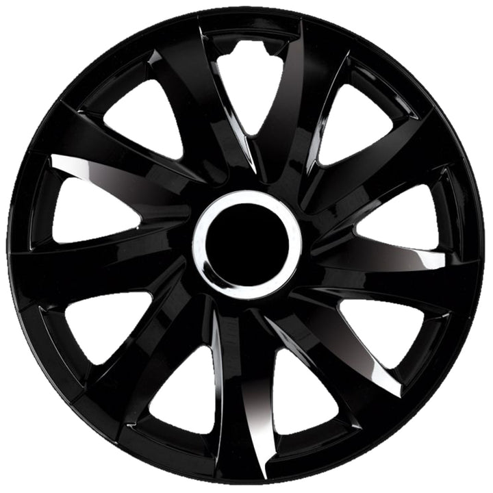 Универсална капачка 16'' NRM Drift, черна лакирана, 1 брой