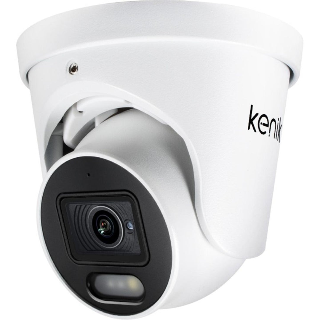 IP камера Kenik, резолюция 4 MP при 20 кадъра в секунда, детекция на движение, автоматичен IR филтър, вграден микрофон, куполна кутия, KG-430DPA-E