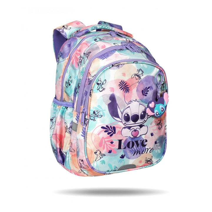 Училищен комплект Stitch Coolpack, раница с 2 отделения Jerry (15"), пенал Jumper 3 и спортна чанта за обувки