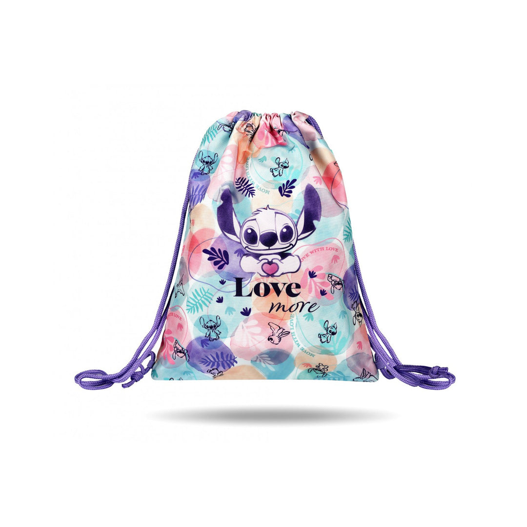 Училищен комплект Stitch Coolpack, раница с 2 отделения Jerry (15"), пенал Jumper 3 и спортна чанта за обувки