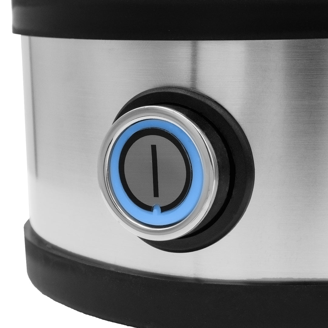 Яйцеварка от неръждаема стомана GreenBlue, мощност 200 W, за до 7 яйца, мерителна чаша, 220–240 V~, 50/60 Hz, GB357