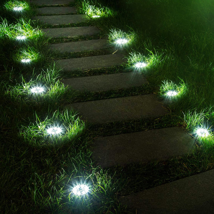 Слънчева LED лампа за градина с датчик за движение Maclean IP44, 12 SMD LED, 4000K, Ni-MH 600 mAh, 0,7 W, MCE318, 4 броя
