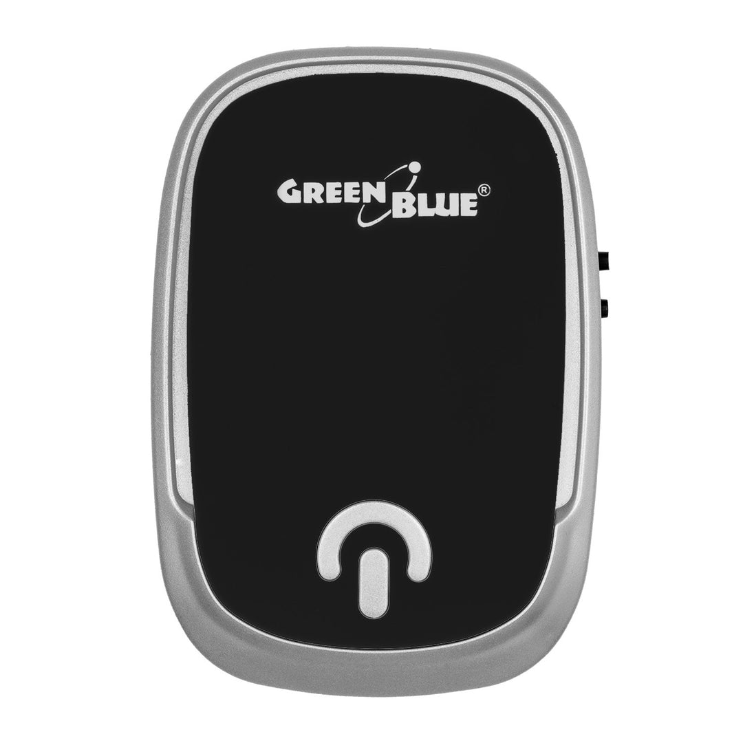 Безжичен звънец GreenBlue, 38 мелодии, 90 dB, черен, обхват до 200 м, GB404 B