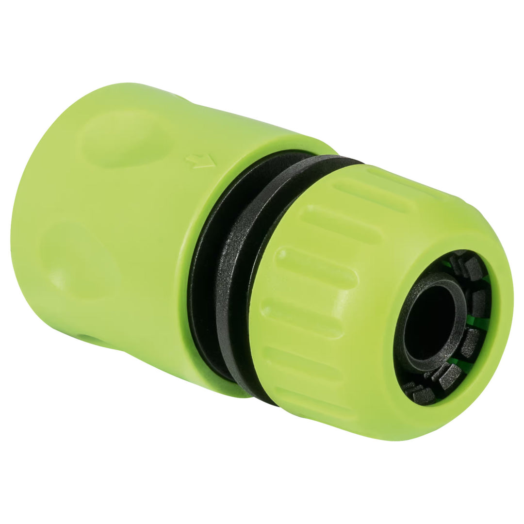 Градински маркуч Economic 1/2" 50 м + количка, съединител с вътрешна резба 3/4", съединител с външна резба 1/2", бързосъединител с преход и стоп 1/2" + 8-функционален пистолетен разпръсквач Cellfast Mix Ideal
