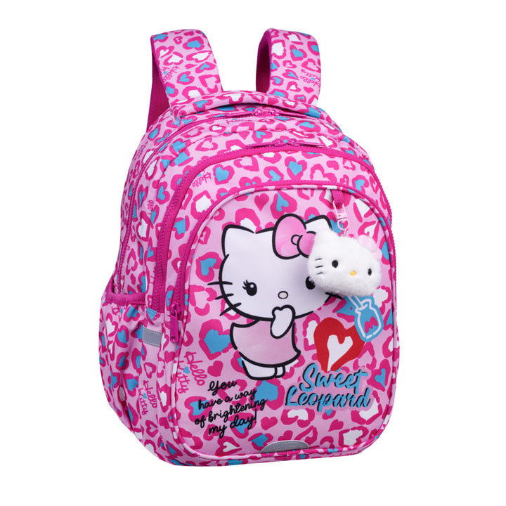 Училищен комплект „Hello Kitty Coolpack“, раница „Jerry“ с 3 отделения (15"), пенал „Jumper 3“ с принадлежности и спортна чанта за обувки