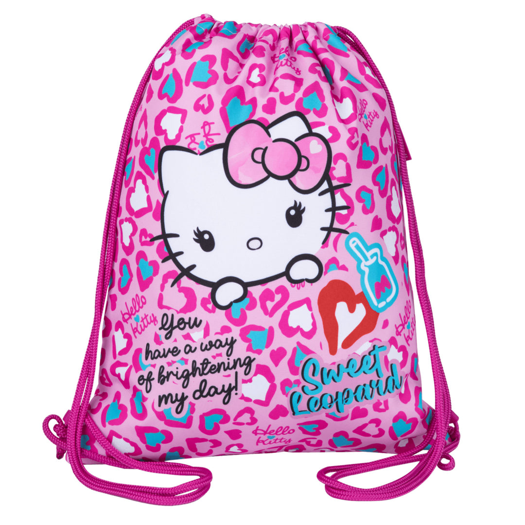 Училищен комплект „Hello Kitty Coolpack“, раница „Jerry“ с 3 отделения (15"), пенал „Jumper 3“ с принадлежности и спортна чанта за обувки