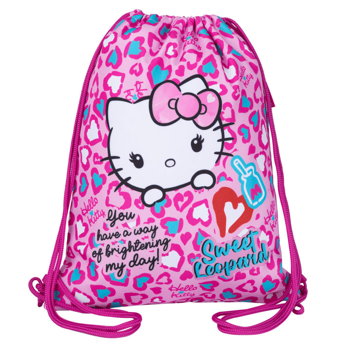 Училищен комплект „Hello Kitty Coolpack“, раница „Jerry“ с 3 отделения (15"), пенал „Jumper 3“ с принадлежности и спортна чанта за обувки