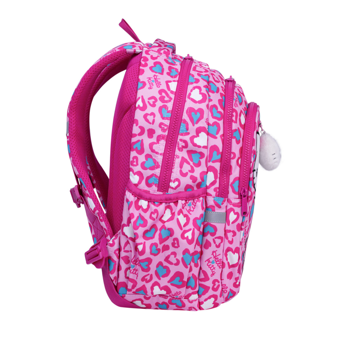 Училищен комплект „Hello Kitty Coolpack“, раница „Jerry“ с 3 отделения (15"), пенал „Jumper 3“ с принадлежности и спортна чанта за обувки