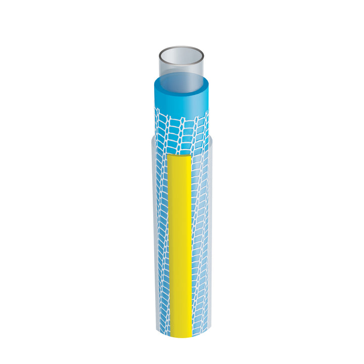 Градински маркуч Vartco Professional 1" 30 м, 4-слоен, система TFS