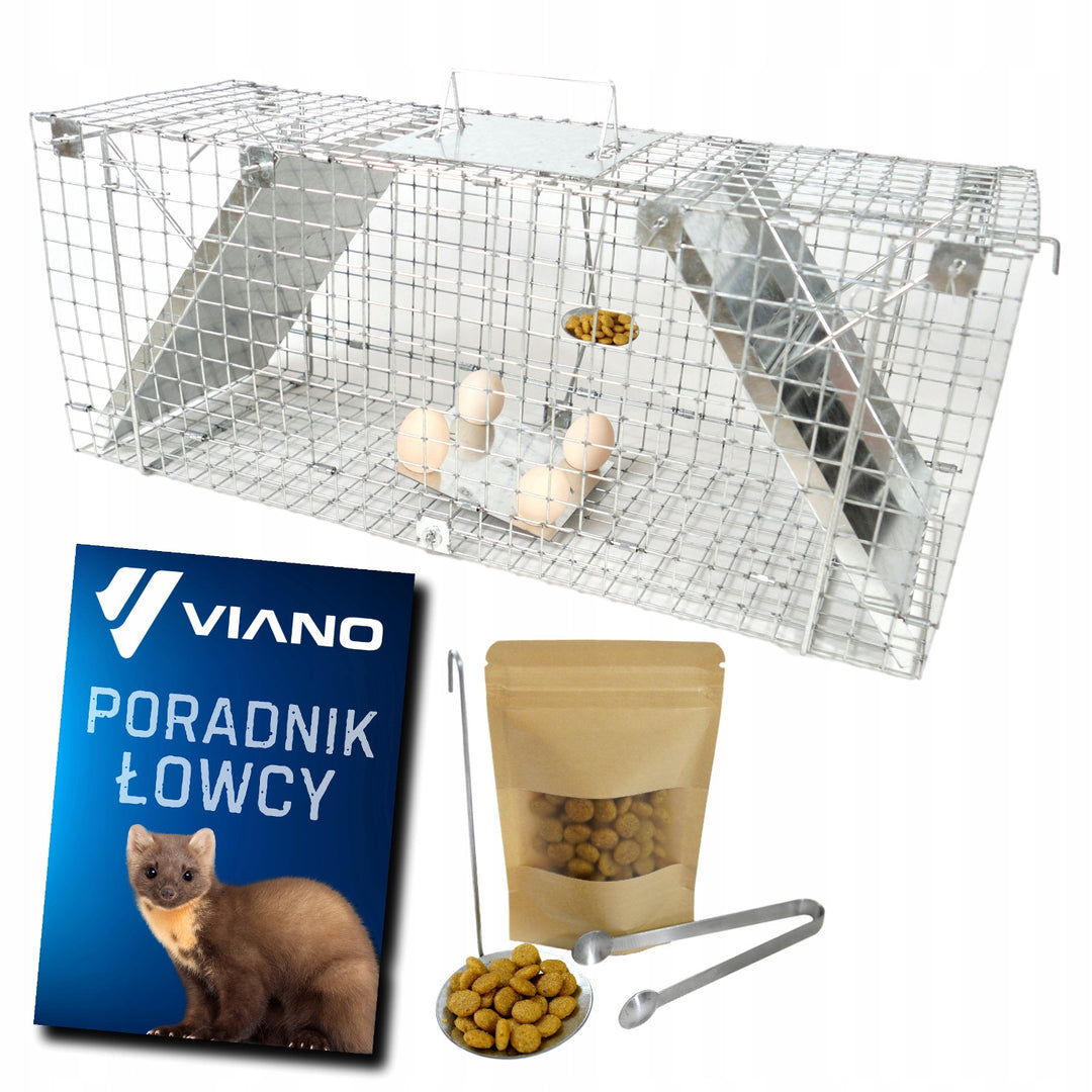 Капан за животни, капан за еноти, плъхове, мишки, норки, ласки, Viano P1