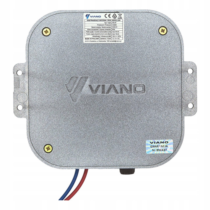Автомобилен отблъсквател за катерици, гризачи, плъхове и мишки, Viano Power LED