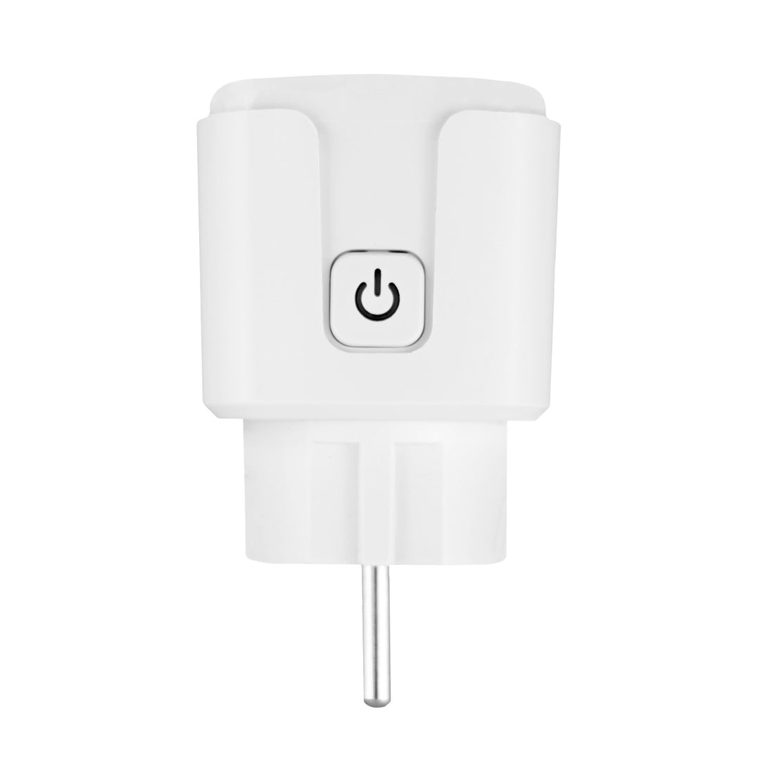 Дистанционно управляема WiFi контактна кутия GreenBlue, Android/iOS/Alexa/Google Home, таймер, ватомер, макс. 16 A/3840 W, GB735 W, 2 броя