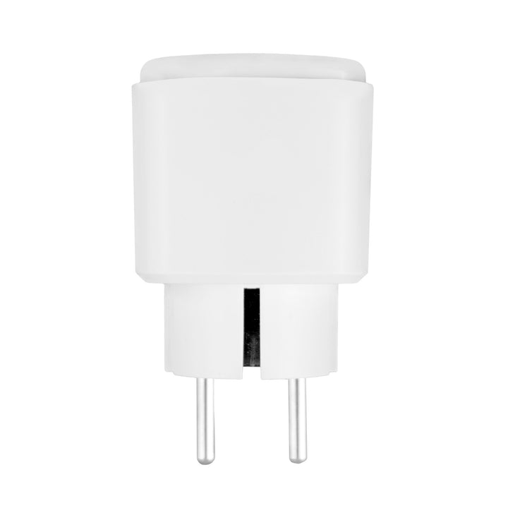 Дистанционно управляема WiFi контактна кутия GreenBlue, Android/iOS/Alexa/Google Home, таймер, ватомер, макс. 16 A/3840 W, GB735 W, 2 броя