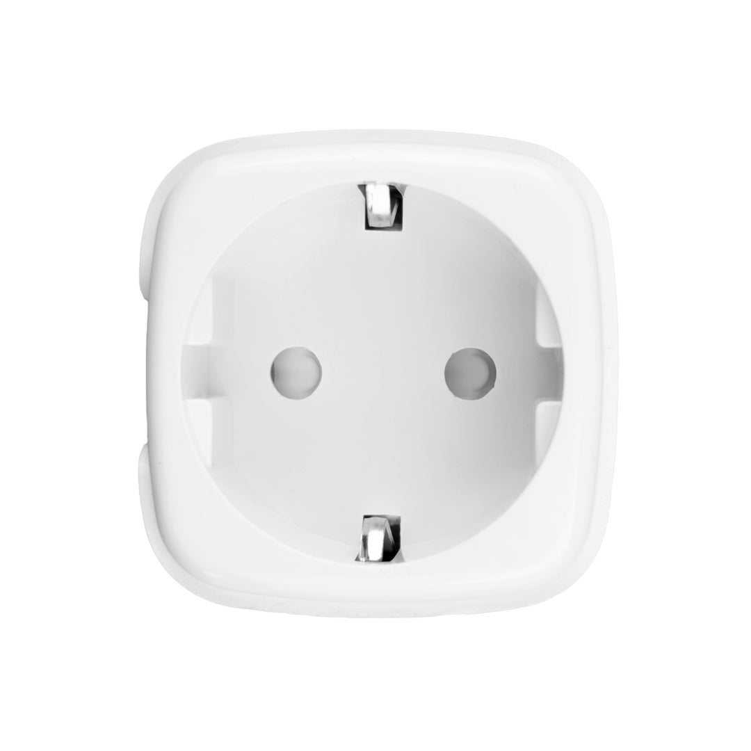 Дистанционно управляема WiFi контактна кутия GreenBlue, Android/iOS/Alexa/Google Home, таймер, ватомер, макс. 16 A/3840 W, GB735 W, 2 броя