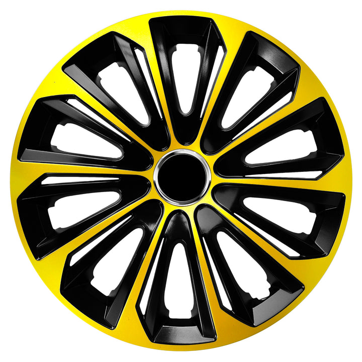 Универсална капачка 16'' NRM Extra Strong, златисто-черна, 1 брой